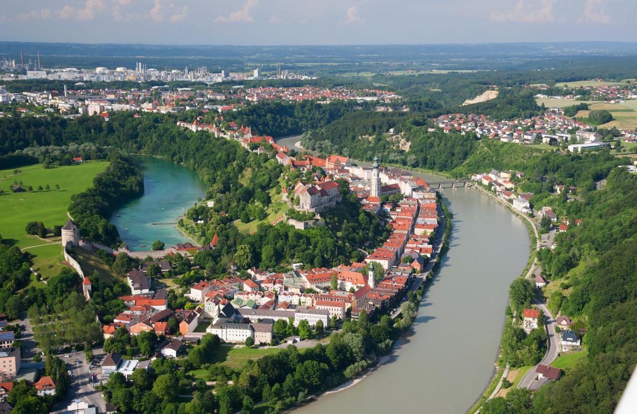 Gartenhotel Salzach Burghausen Eksteriør bilde